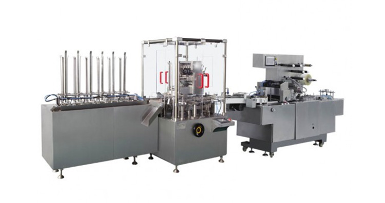 Vertical Intermittent Condom Cartoning Machine