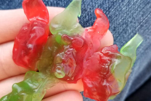 Graining in THC Gummies