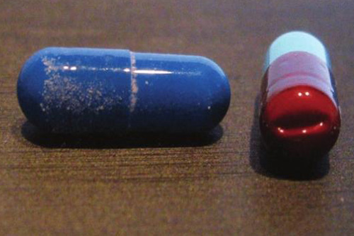 Improper Capsule pill Rectification