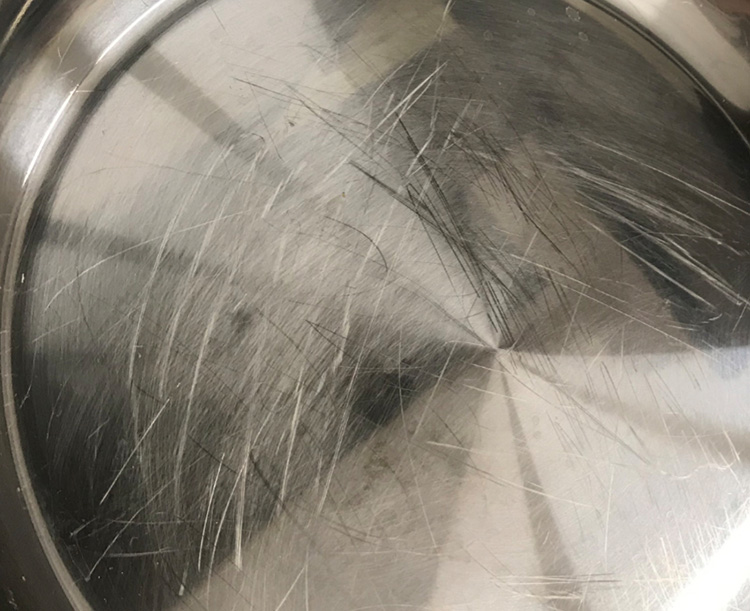 Scratching on Mixing Bowl