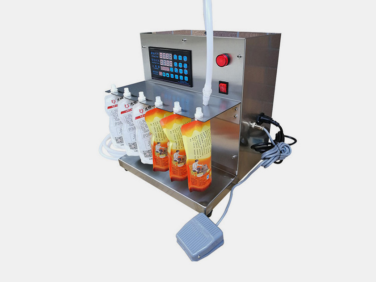 Semi-Automatic Liquid Pouch Fillers