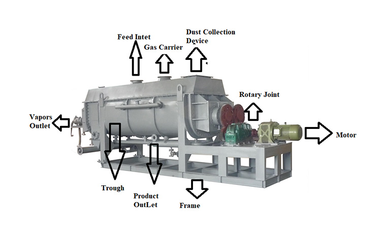 Components of a Paddle Dryer