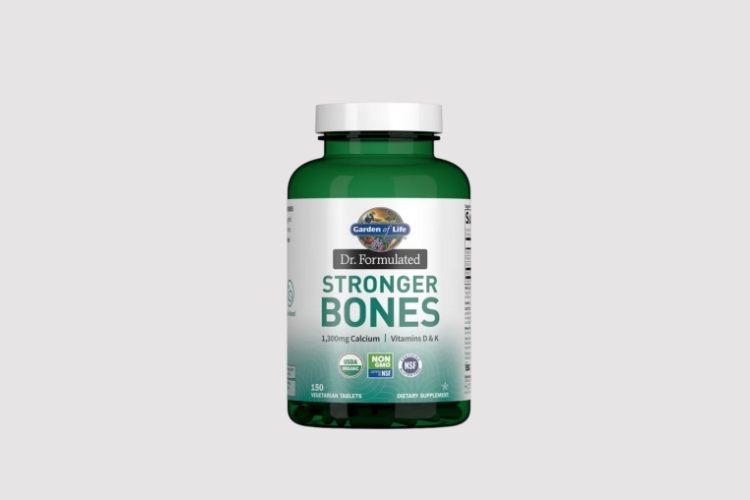 Garden of Life Dr. Formulated Stronger Bones Calcium Tablets