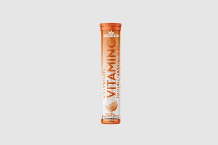 Natures Aid Vitamin C 1000mg Effervescent