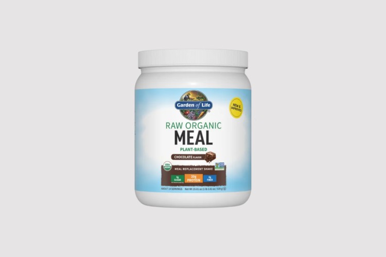 Raw Organic Meal Replacement Protein Powder - Chocolate