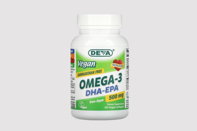DEVA Vegan omega 3 DHA EPA