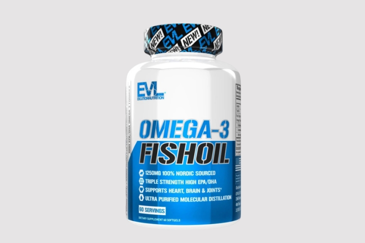 Evl Nutrition Fish Oil Capsules