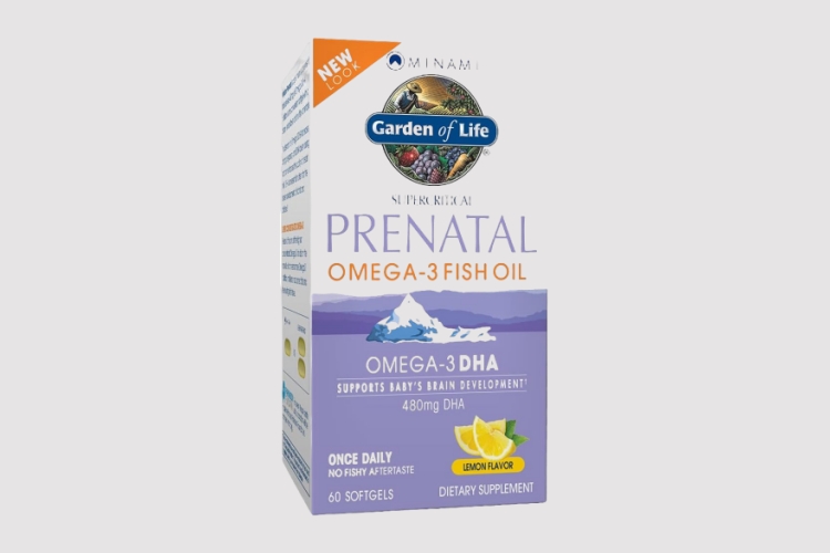 Garden of Life Prenatal DHA Omega 3 Capsules