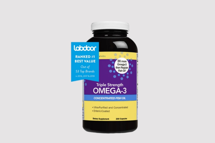 InnovixLabs Triple Strength omega 3 Capsules