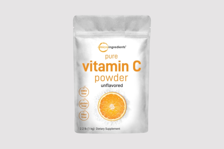 Micro Ingredients Pure Vitamin C Crystal Powder
