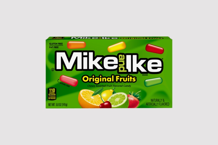 Mike and Ike Original Fruits Gummy Candies