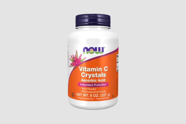 Now Food Vitamin C Crystal Powder