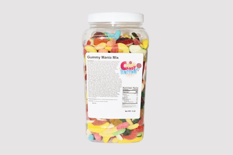 Sarah's Candy Factory Gummy Mania Mix in Jar