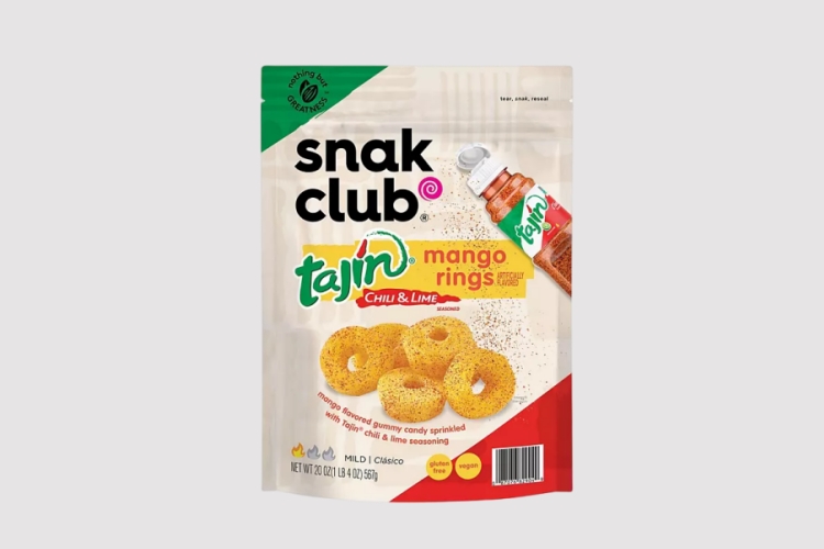 Snak Club Tajín Mango Rings