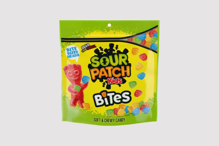 Sour Patch Kids Bites Original Soft & Chewy Gummy Candies
