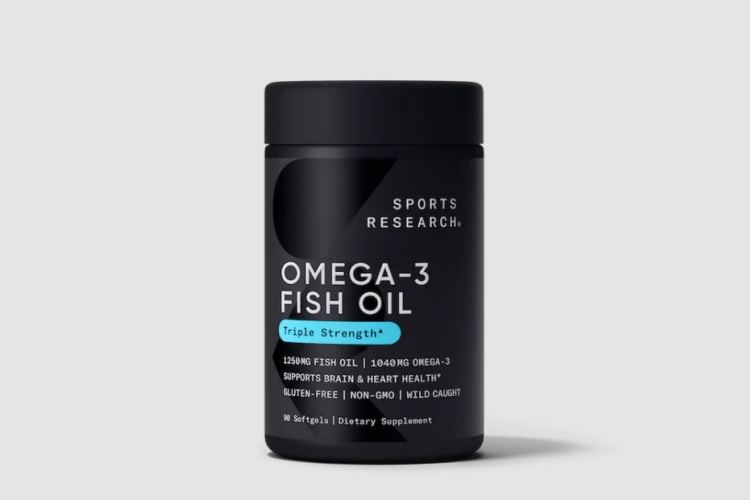 Sports Research Omega 3 Fish Oil Capsules