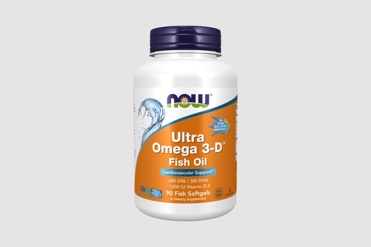 Now Foods Ultra Omega 3-D™ Fish Oil (Fish Gelatin) Fish Capsules