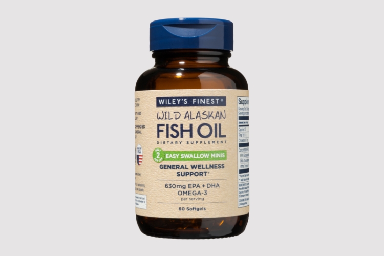 Wiley Easy Swallow Mini Fish Oil Capsules