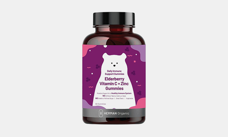 Herman Organic Elderberry Gummies