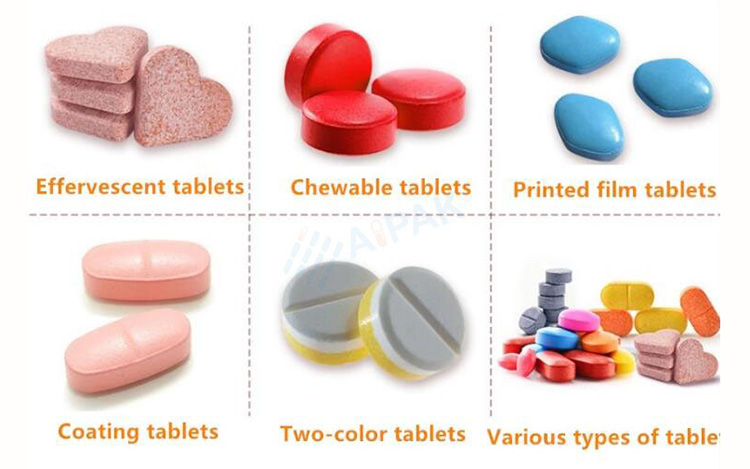 Various-compressed-tablets