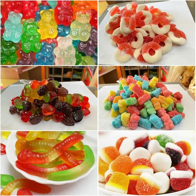 products of gummy candy depositor