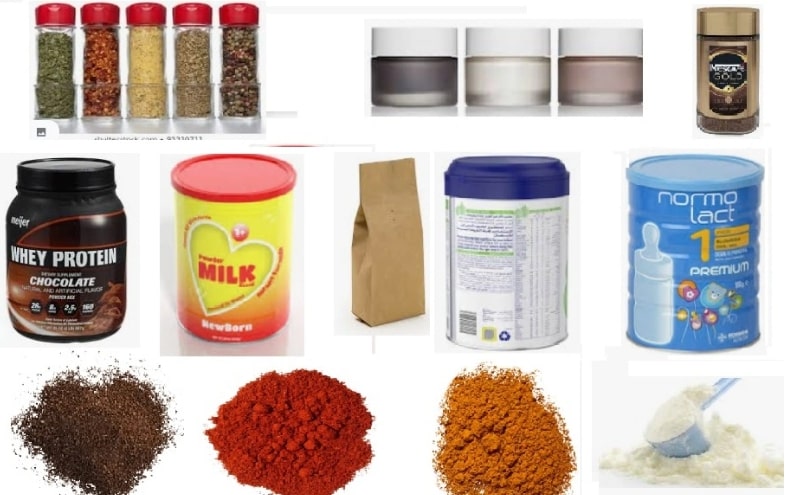 products of protein powder filling machine