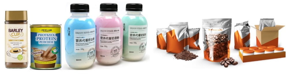 products of protein powder filling machine