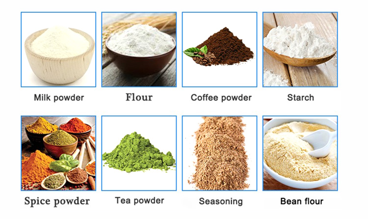 type of powder filling