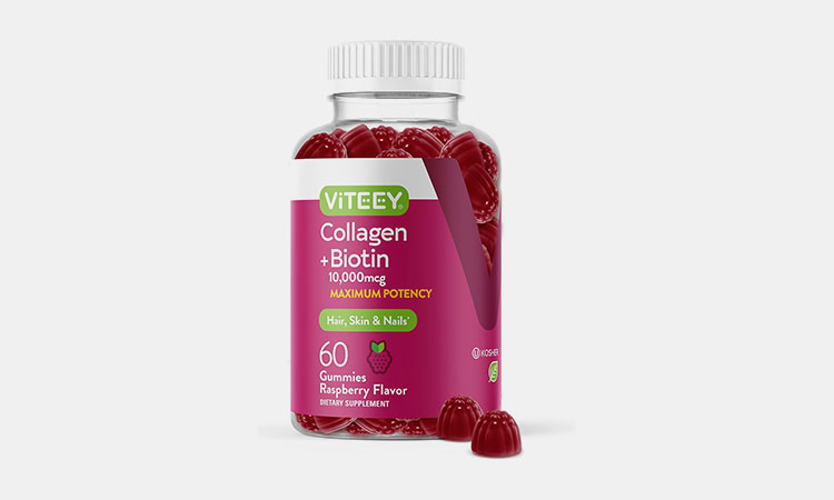 Viteey-Collagen-with-Biotin-10,000mcg-Gummies