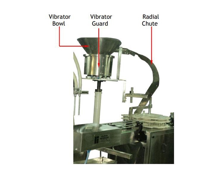 Bowl Feeder of E-liquid Filling Machine