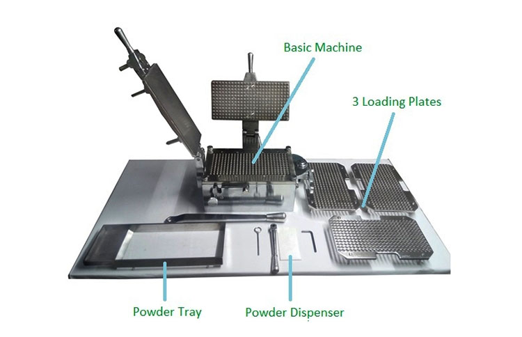 Manual capsule filling machine