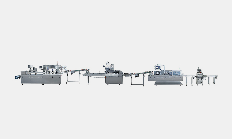 BZLX 120B Full Automatic Cartoning Machine Production Line
