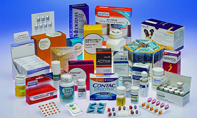 Different Kinds Of Medicine Cartons