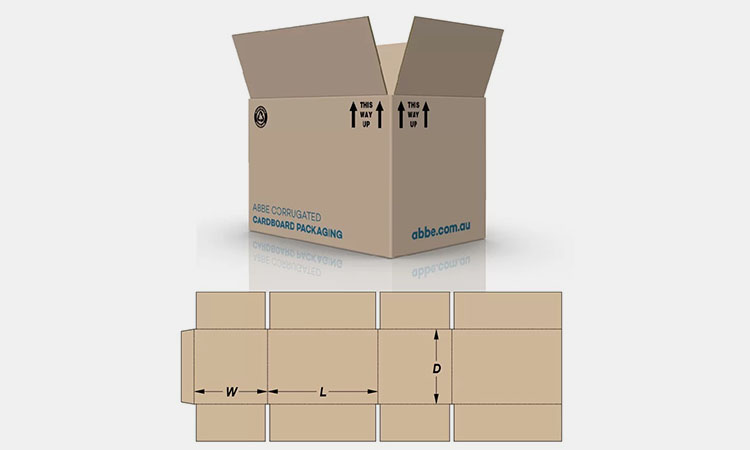 Regular slotted container