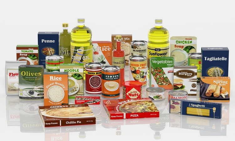 Various Products Packaging