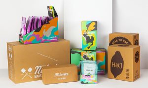 Multiple packaging carton