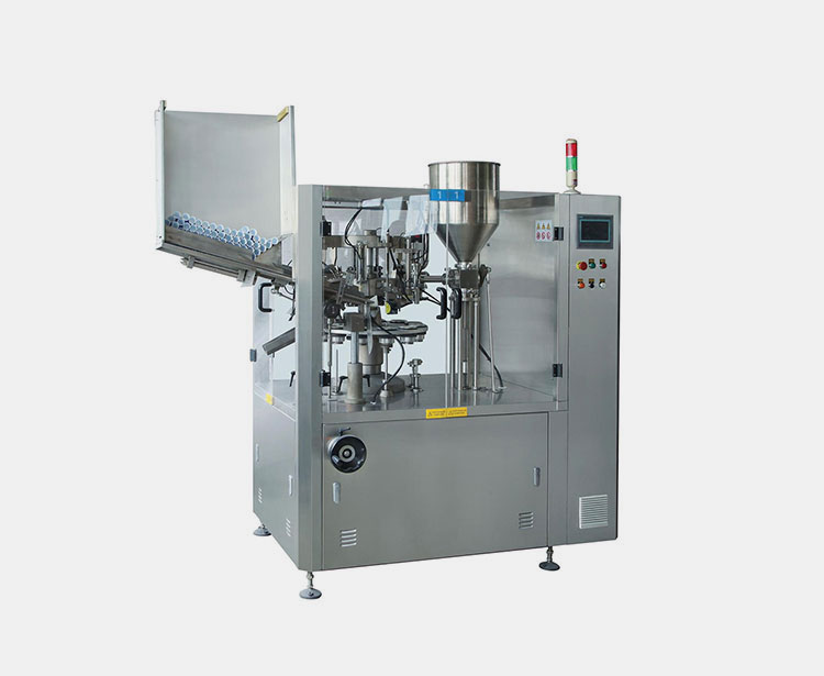 Plastic tube filling equipment