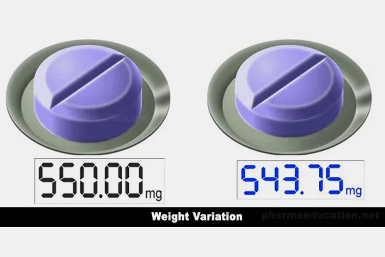 Affecting-the-weight-difference-of-tablets