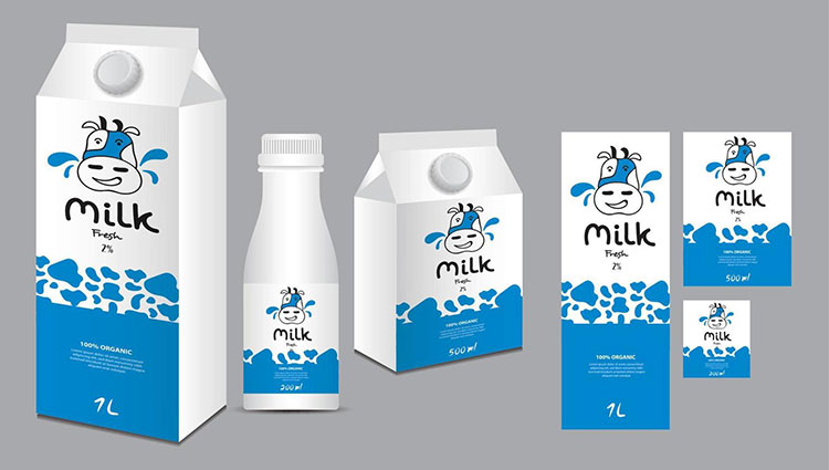 A pack of beverages