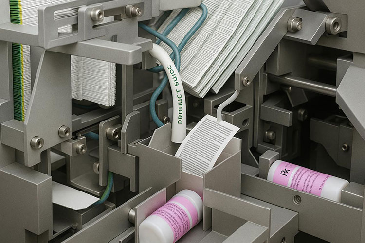 Addition of leaflet along with the product in the carton