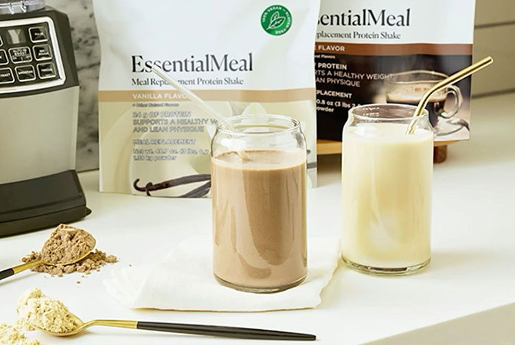 Amino acid powder meal replacement and protein shake