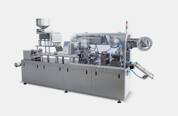 Cold forming blister packing machine