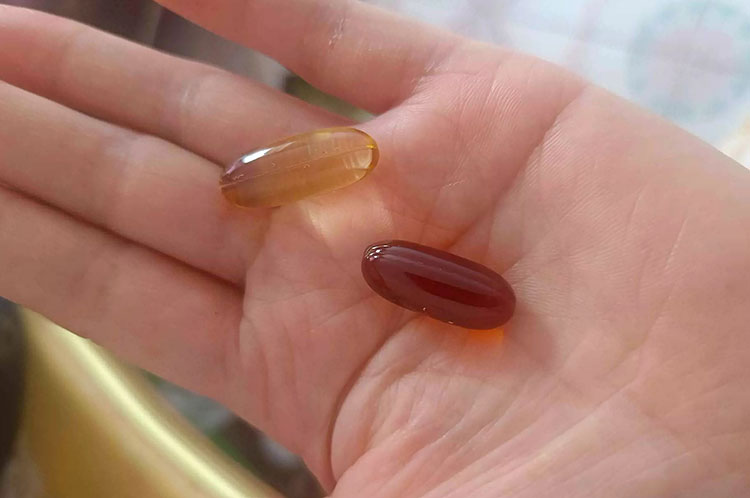 Drying the capsule