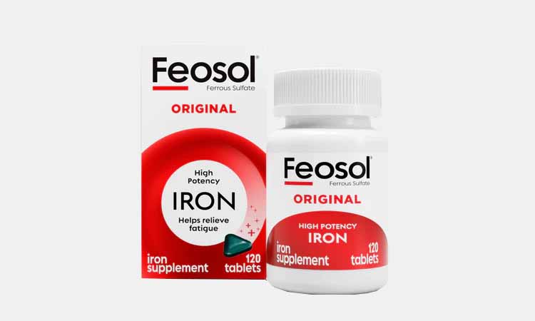 Feosol high potency iron tablets