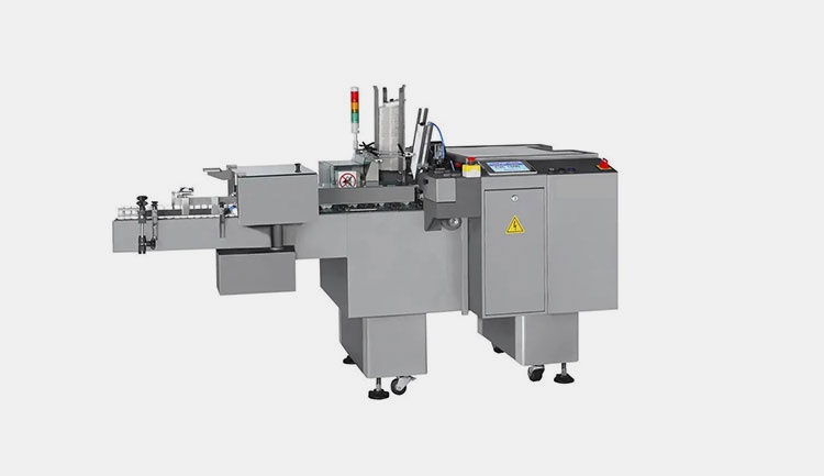 Intermittent bottle cartoning machine