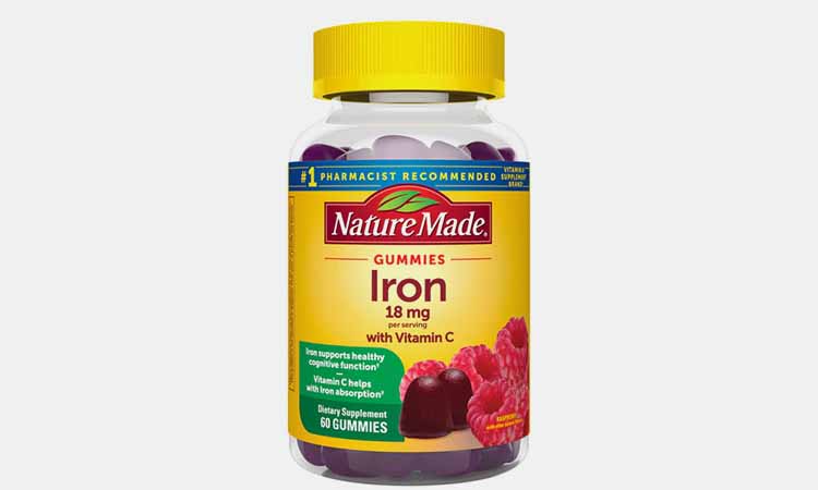 Nature Made iron gummy
