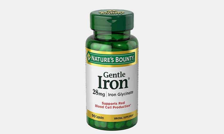 Nature’s Bounty iron capsules