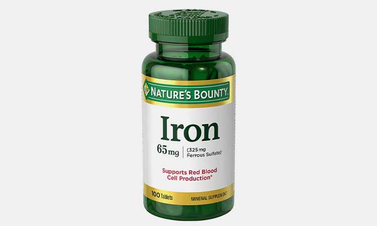 Nature’s Bounty iron tablets