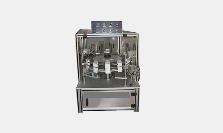 Semi-automatic bottle cartoning machine