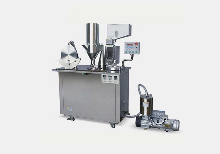 Semi-automatic capsule filling machine